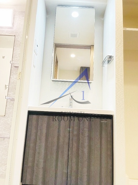 洗面設備　洗面台です。