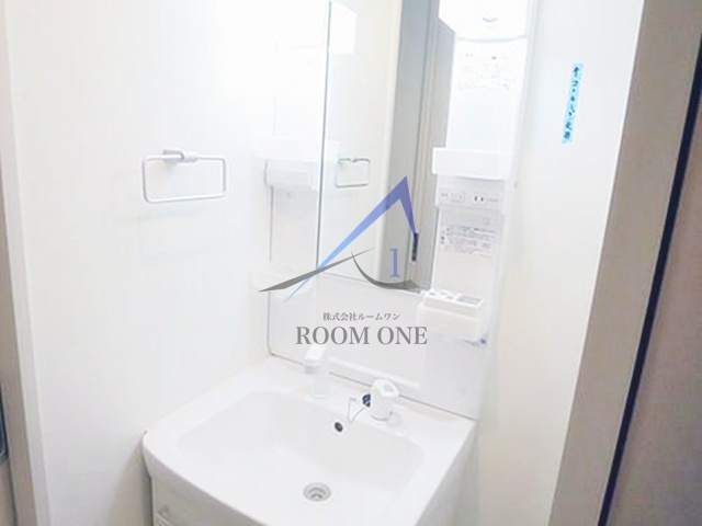 洗面設備　洗面台です。