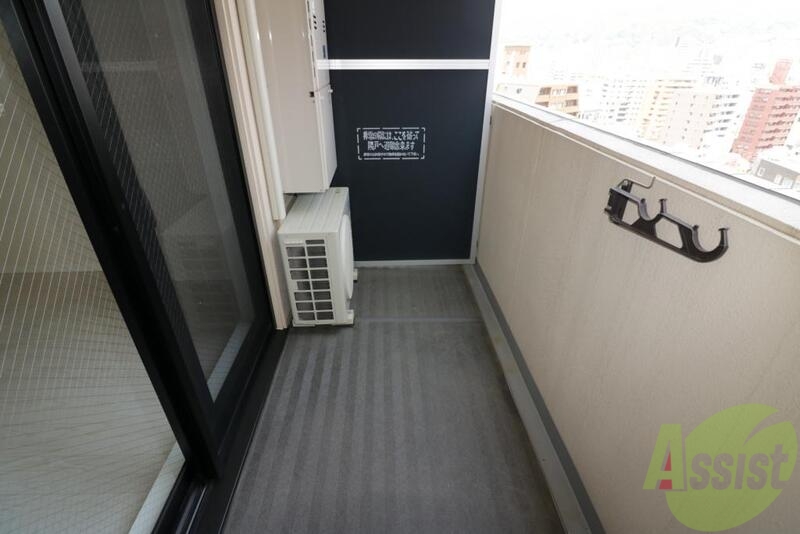 バルコニー　風通しが良いです