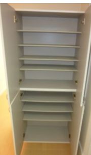 玄関　落ち着いた玄関です