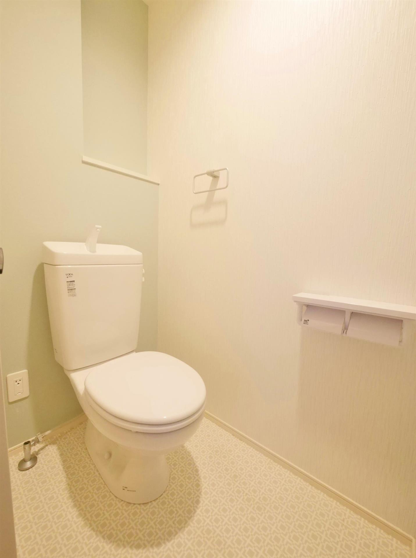 トイレ　ご希望により、ウォシュレット付きプランがあります！