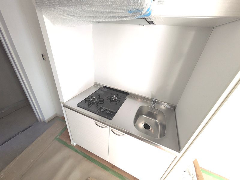 キッチン　2026年2月現在 建築中の写真です