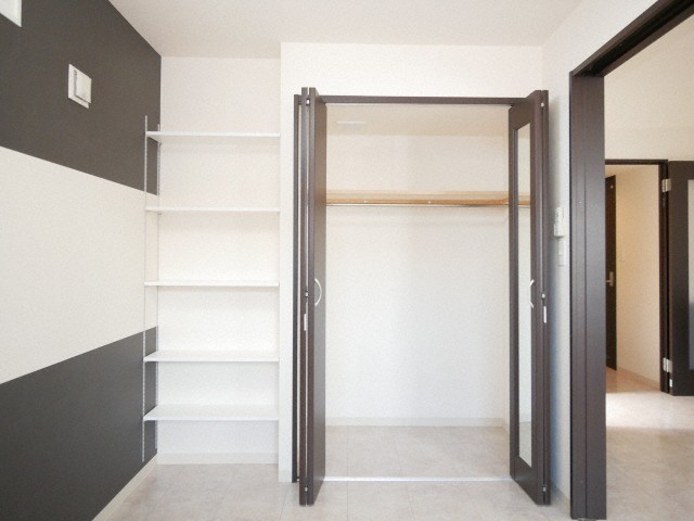 収納　収納量抜群のクローゼットです♪