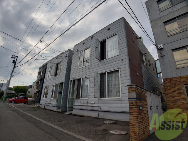 建物外観　札幌市北区麻生町「サンホームみのしまＢ」