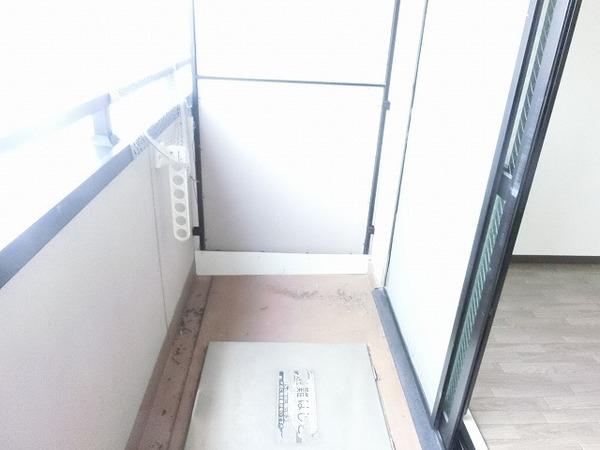 バルコニー　日当たり良好！