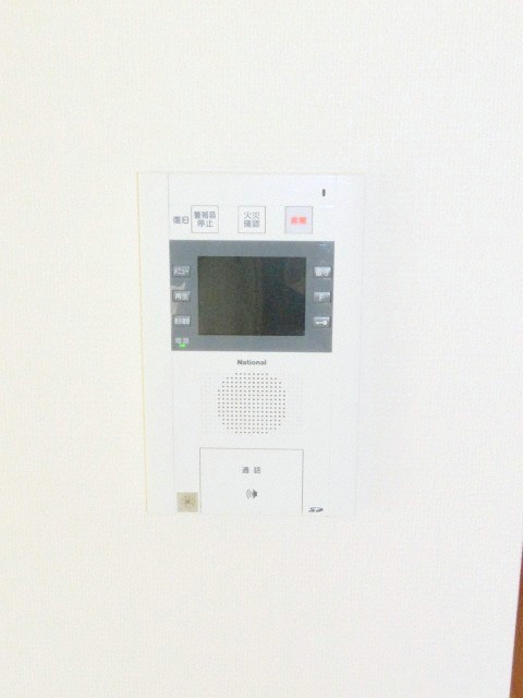 セキュリティ　モニター付きインターホンです♪