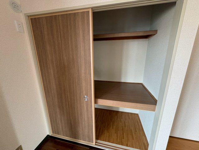 収納　収納のためのスペースです