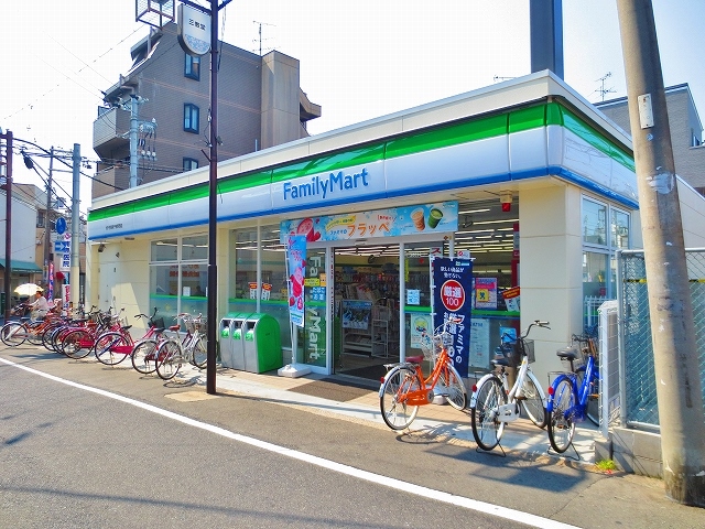 コンビニ　ファミリーマート 我孫子道駅前店（コンビニ）まで451m