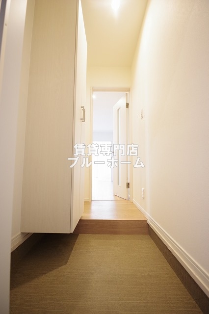 玄関　奥行きのある玄関！