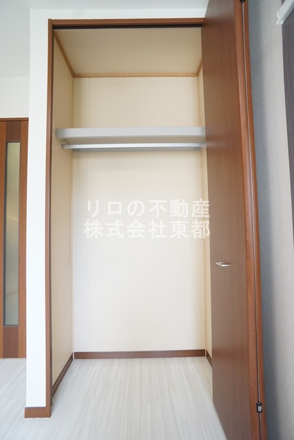 収納　収納はクローゼットタイプなので、整理整頓はかどります☆