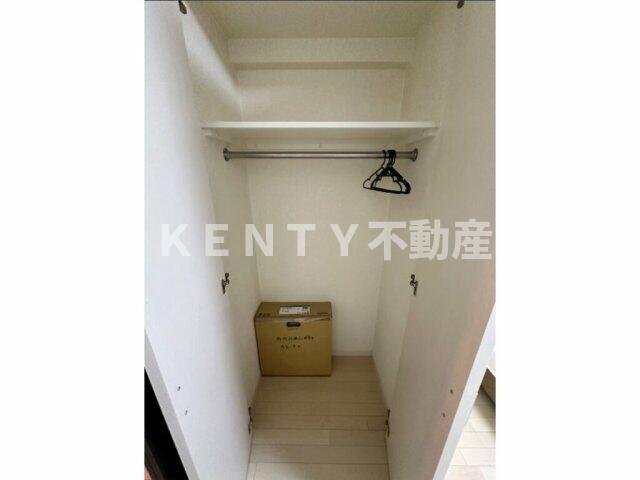 収納　十分な収納スペースがあります