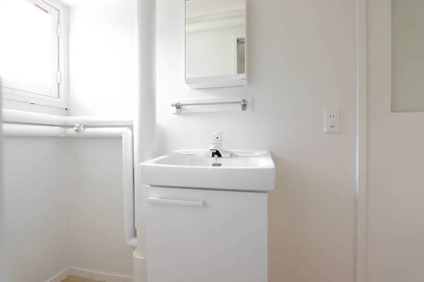 洗面設備　ビレッジハウスの同一物件・同一タイプの間取りの写真です