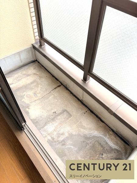 バルコニー　★洗濯物はここに★