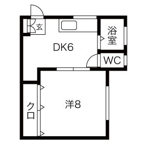 杉浦ビルの間取り写真