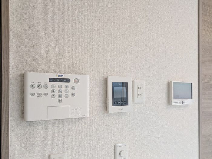 セキュリティ　防犯面もばっちりです！