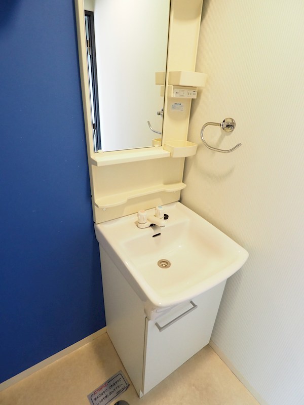 洗面設備　脱衣所。