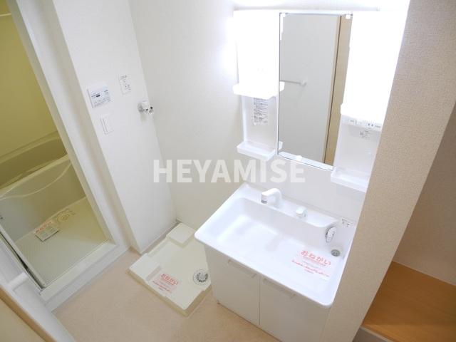 洗面設備　※室内画像は別号室のもの