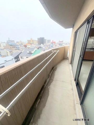 バルコニー　※同タイプ、別のお部屋のイメージ写真です！