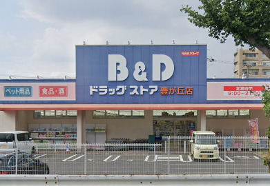 ドラックストア　B&Dドラッグストア 豊が丘店（ドラッグストア）まで269m