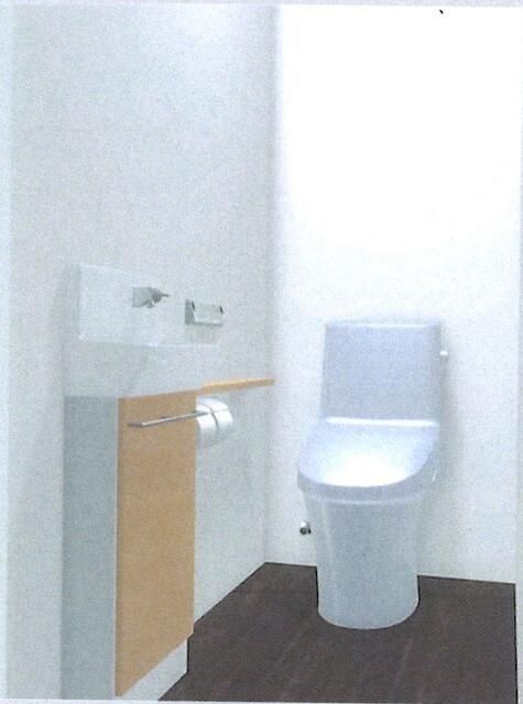 トイレ　トイレです。（パースイメージです。）