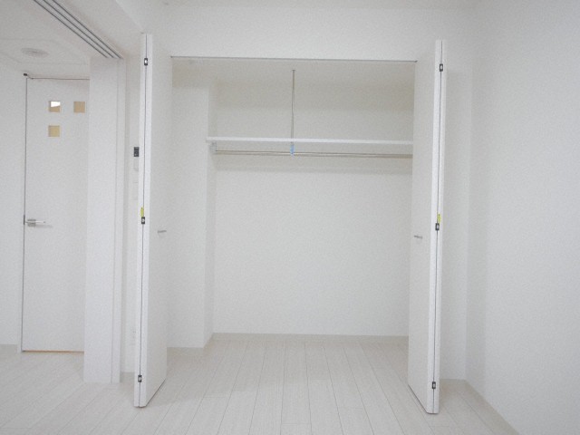 収納　壁一面の大型クローゼットです！