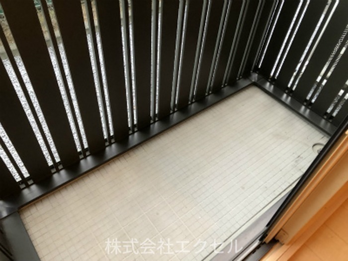 バルコニー　風通しの良いバルコニーです。