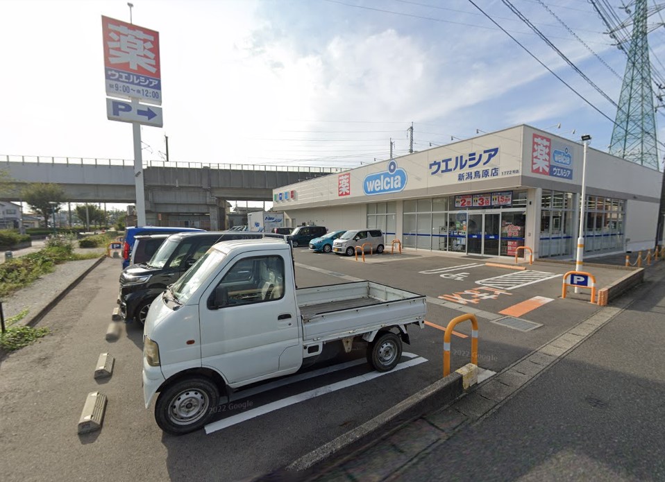 ドラックストア　ウエルシア新潟鳥原店（ドラッグストア）まで771m