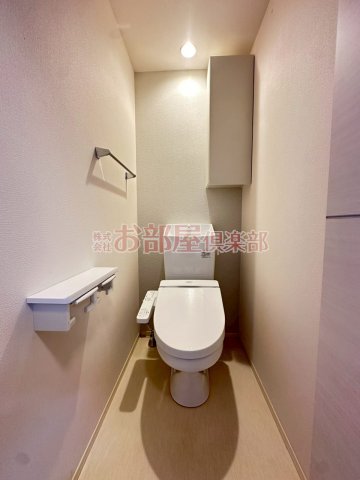 トイレ　ゆったりとした空間のトイレです