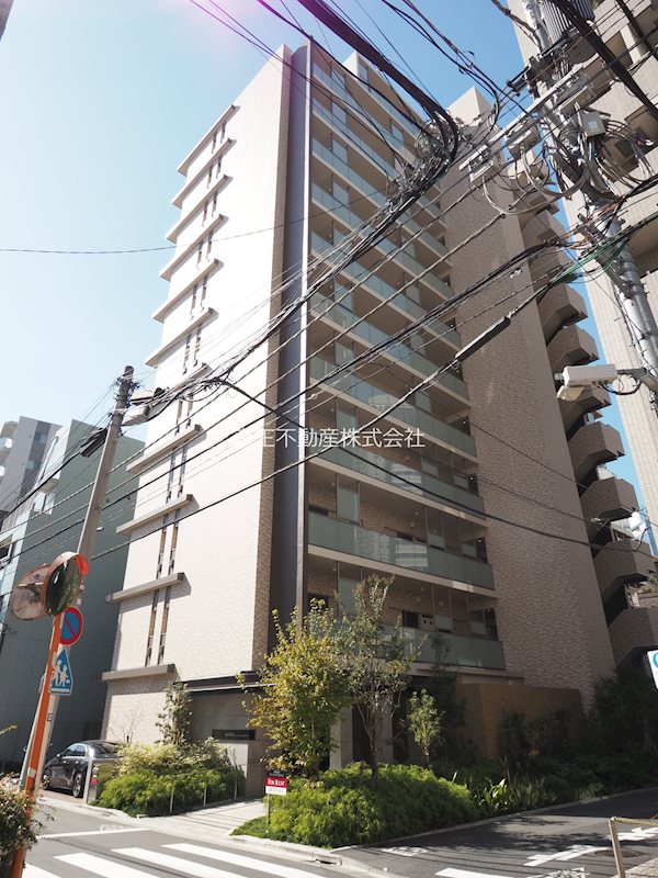 建物外観　2021年9月築の高級賃貸レジデンス