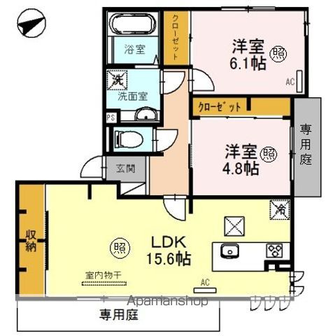 CIELO AZULの間取り写真