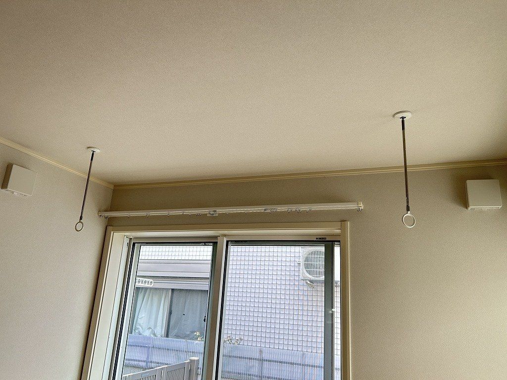 その他設備　室内物干し