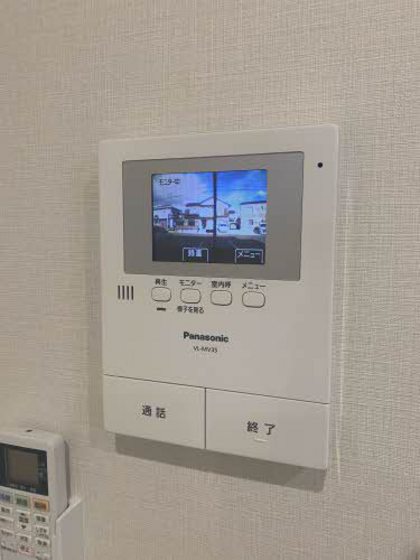 セキュリティ　カメラ付きインターホン
