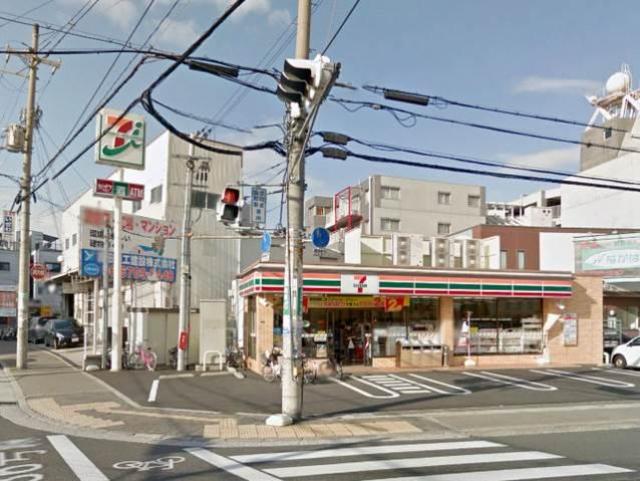 コンビニ　セブンイレブン大阪長吉出戸2丁目店（コンビニ）まで434m