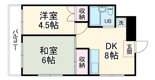 メゾン住吉の間取り写真