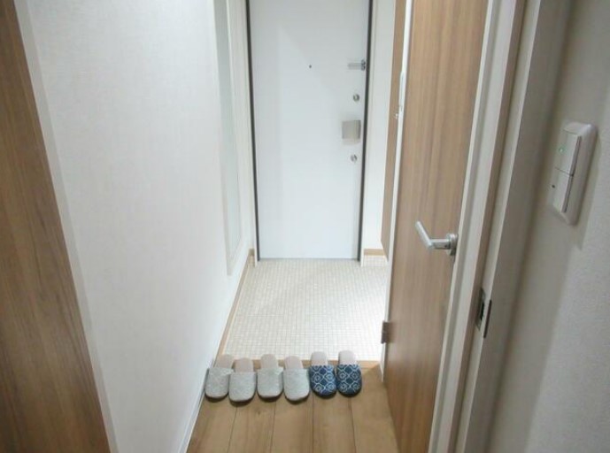 玄関　毎日通る玄関はこちらです