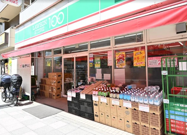 コンビニ　ローソンストア100川崎南幸町二丁目店（コンビニ）まで203m
