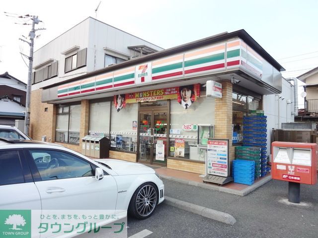 コンビニ　セブンイレブン八王子川口町店（コンビニ）まで550m