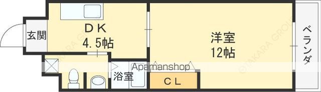 フェリスsekimeの間取り写真