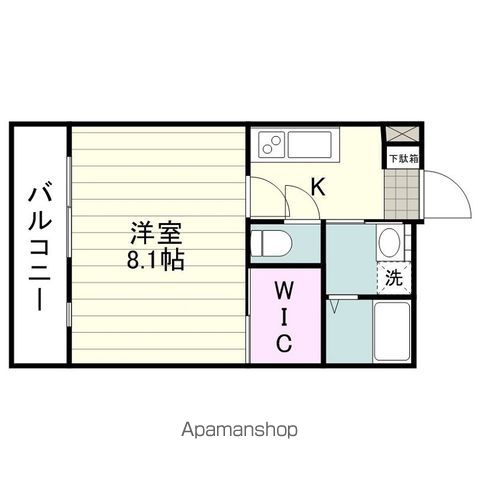 AZUL西田の間取り写真