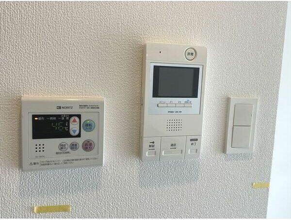 セキュリティ　モニター付きインターホンです