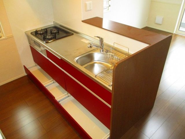 パストラルコート Cのキッチン写真