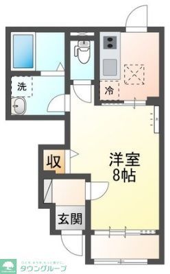 ソワヴィータの間取り写真