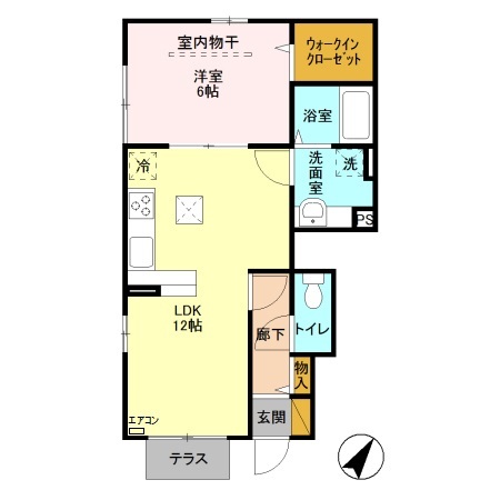 ＪＲ宇都宮線 久喜駅 徒歩14分 2階建 築10年の間取り写真
