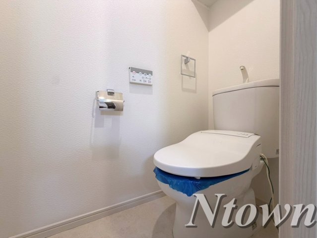 トイレ　ゆったりとした空間のトイレです