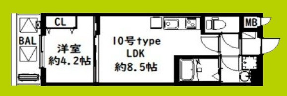 D porta arcobalenoの間取り写真