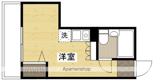 ＪＲ山陽本線 海田市駅 徒歩11分 4階建 築36年の間取り写真