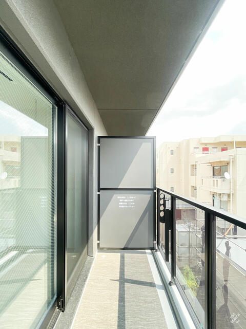バルコニー　日当たり良好です