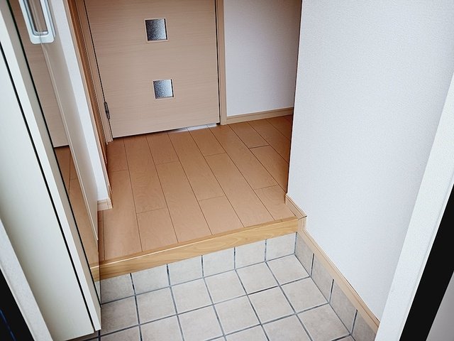 玄関　毎日通る玄関はこちらです