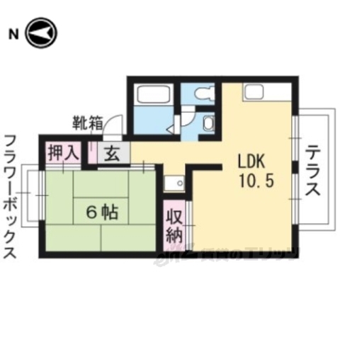 シャルム豊の間取り写真