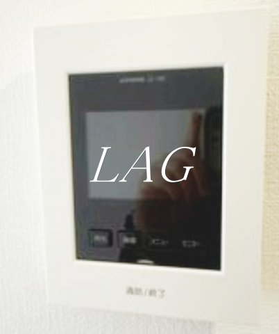 セキュリティ　モニター付きインターホンです。